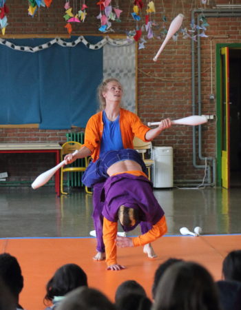 Ateliers cirque et spectacle BasarKus à Pierrefitte-sur-Seine