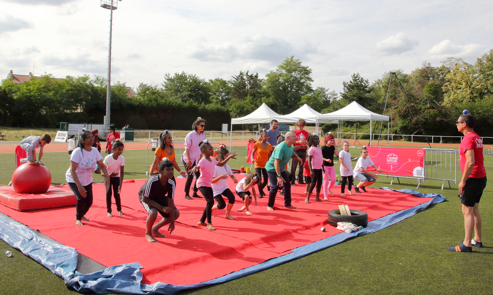 Ateliers d'initiation au cirque